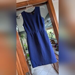 Slate & Willow Royal Blue Midi Dress
